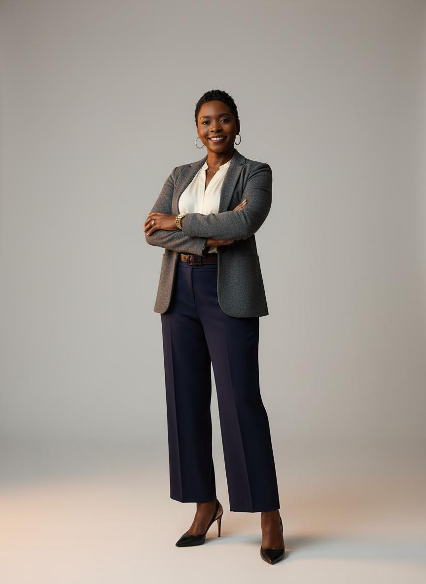 professional business portraits, multiple poses, corporate style