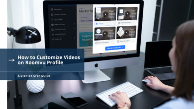Customize Videos on Roomvu Profile