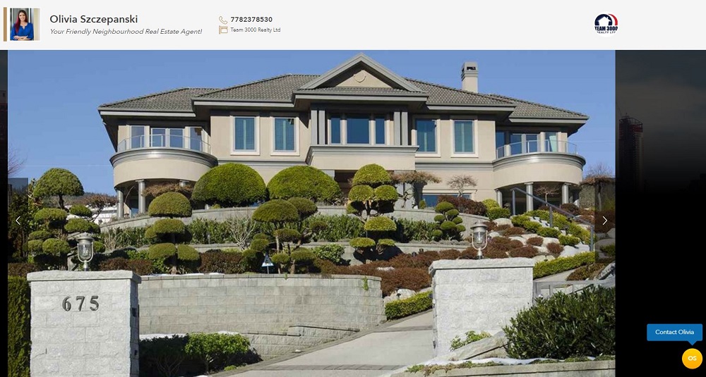 Roomvu listing landing page