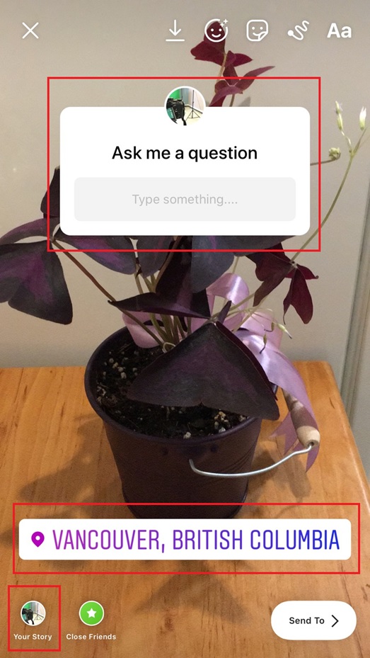 Instagram question