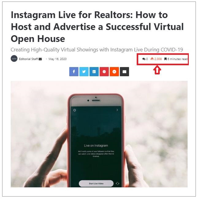 social proof real estate