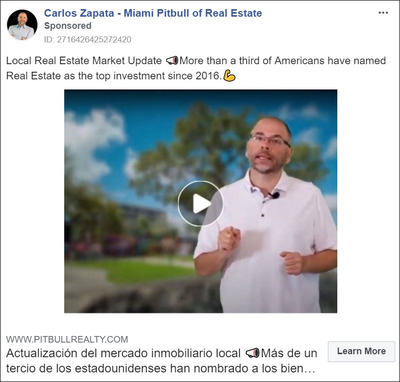 real estate lead facebook
