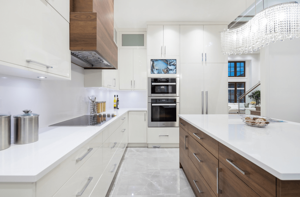 large white kitchen