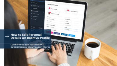 Edit Personal Details On Roomvu Profile