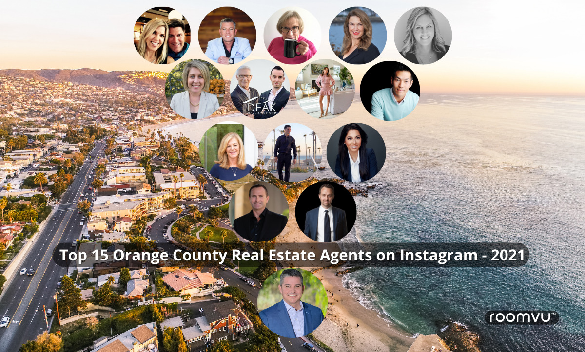 top 15 Orange County Real Estate Agents on Instagram