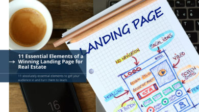 elements of a landing page