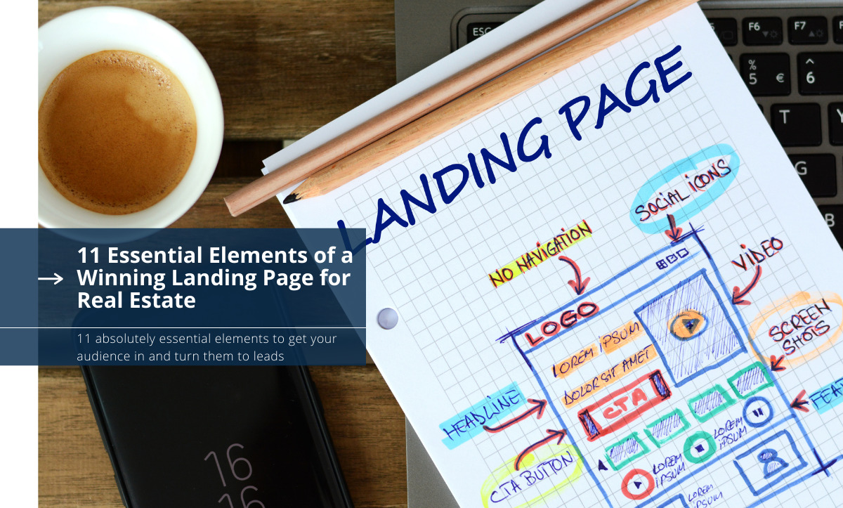 elements of a landing page
