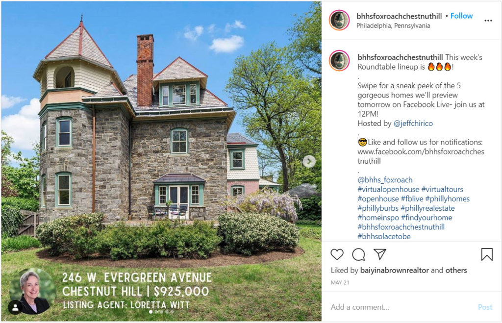 social media for real estate