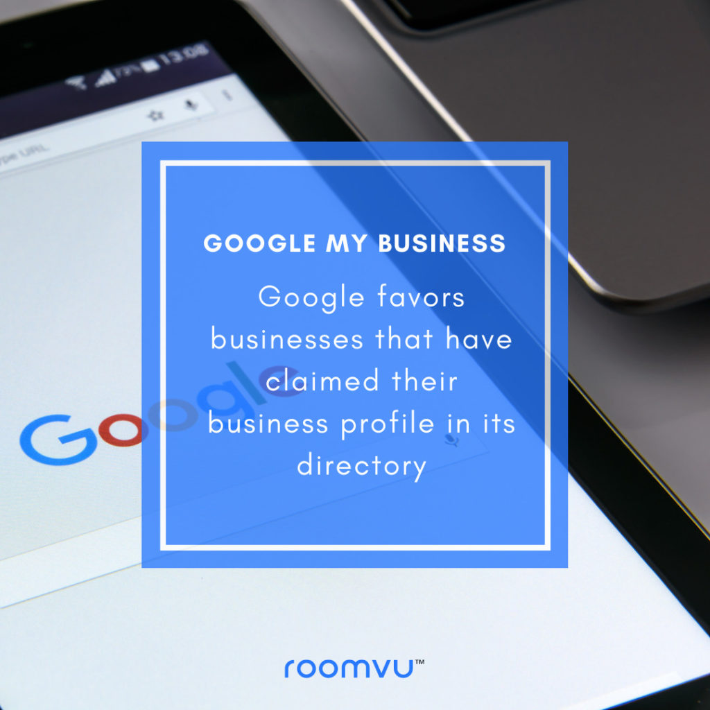 google my business for real estate