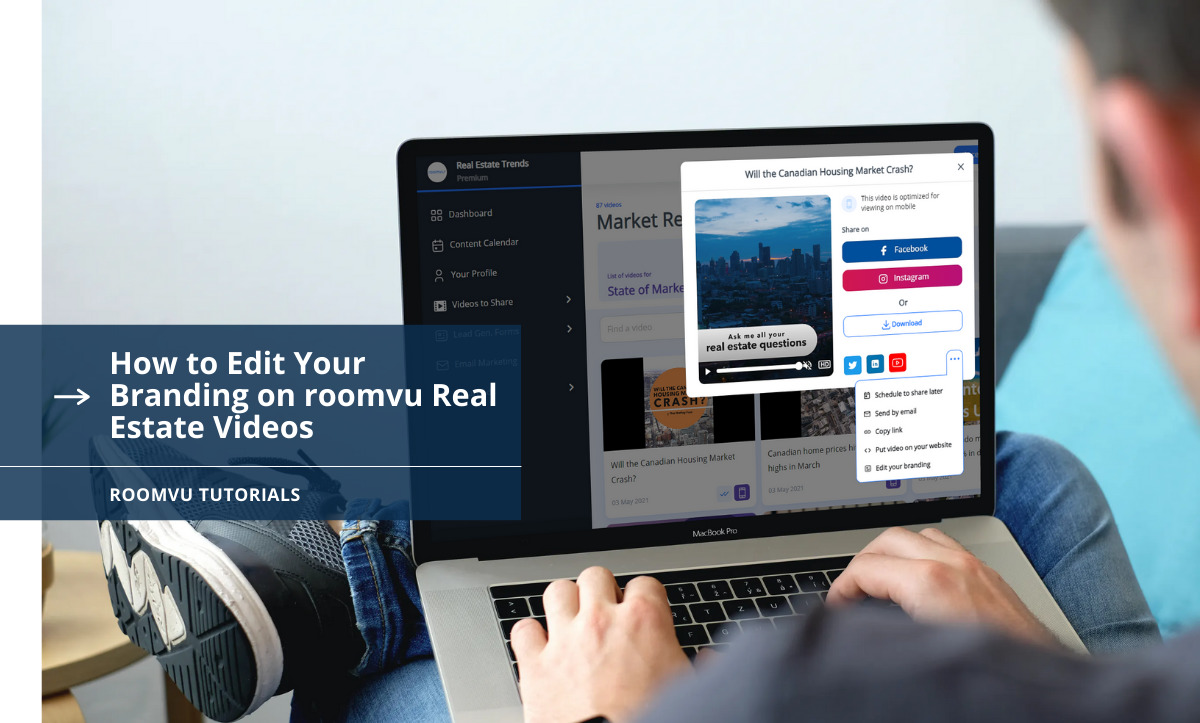 How to Edit Your Branding on roomvu Real Estate Videos