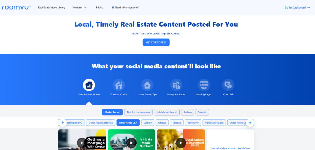 social media for real estate