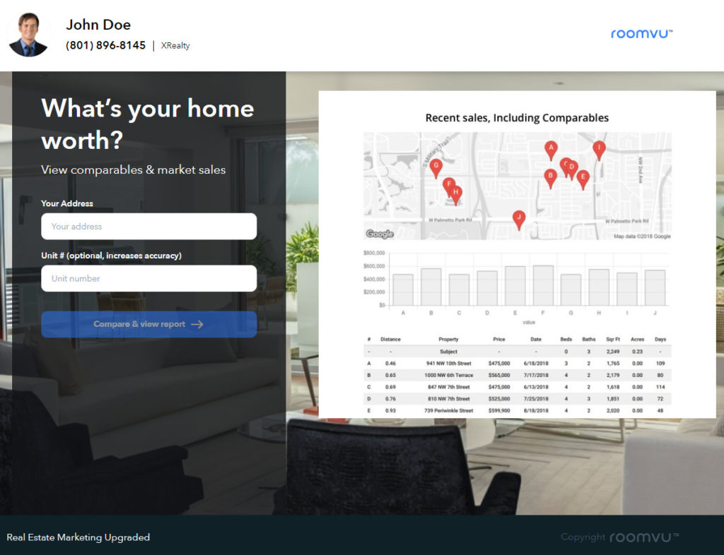 tips for creating a better landing page for Real Estate