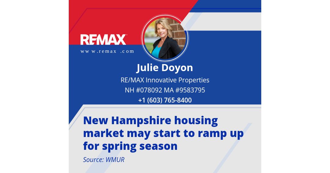 New Hampshire housing market may start to ramp up for spring season